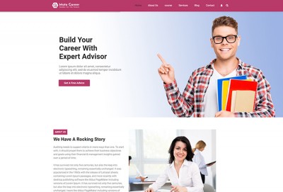 Career Guides WordPress Theme